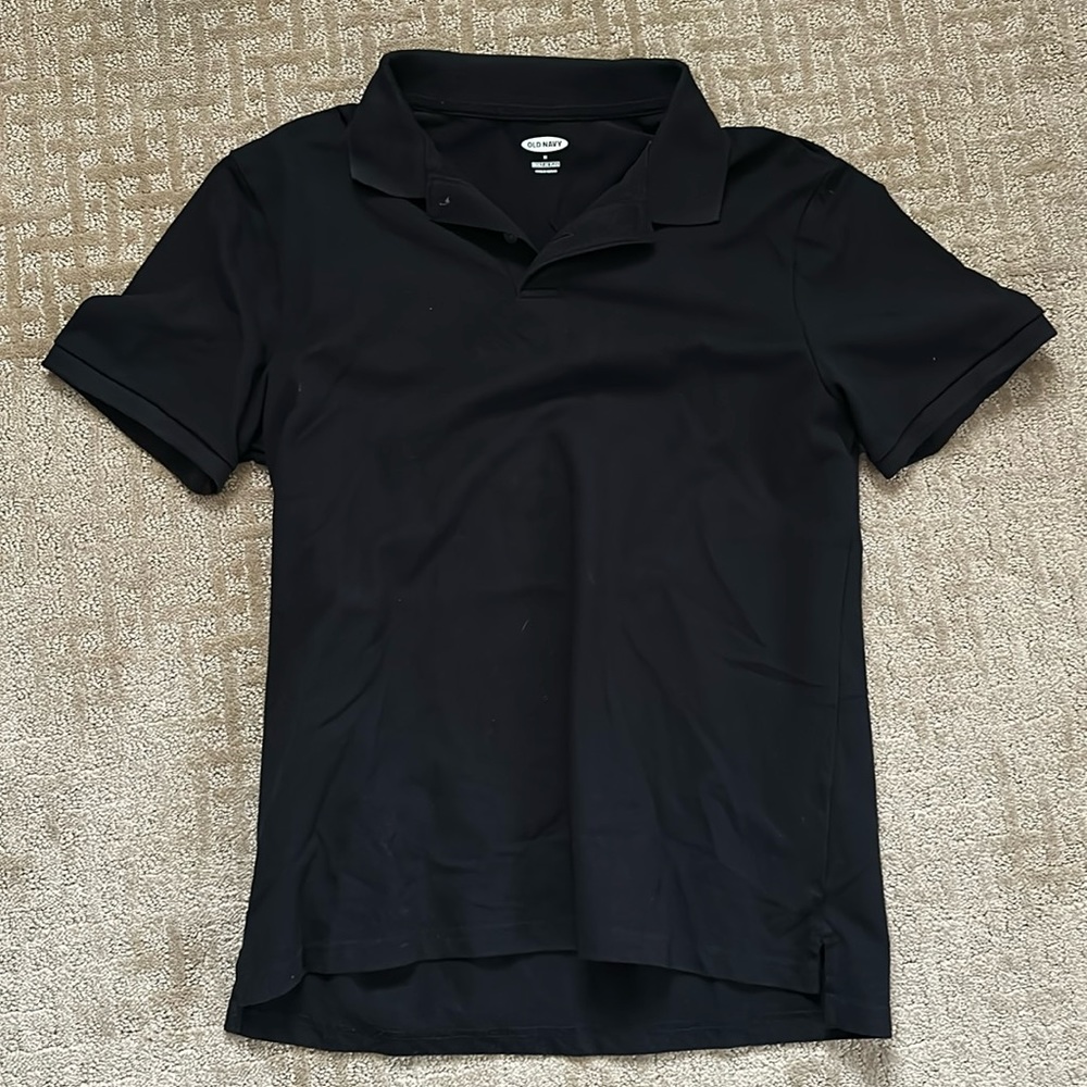 Black Old Navy Polo